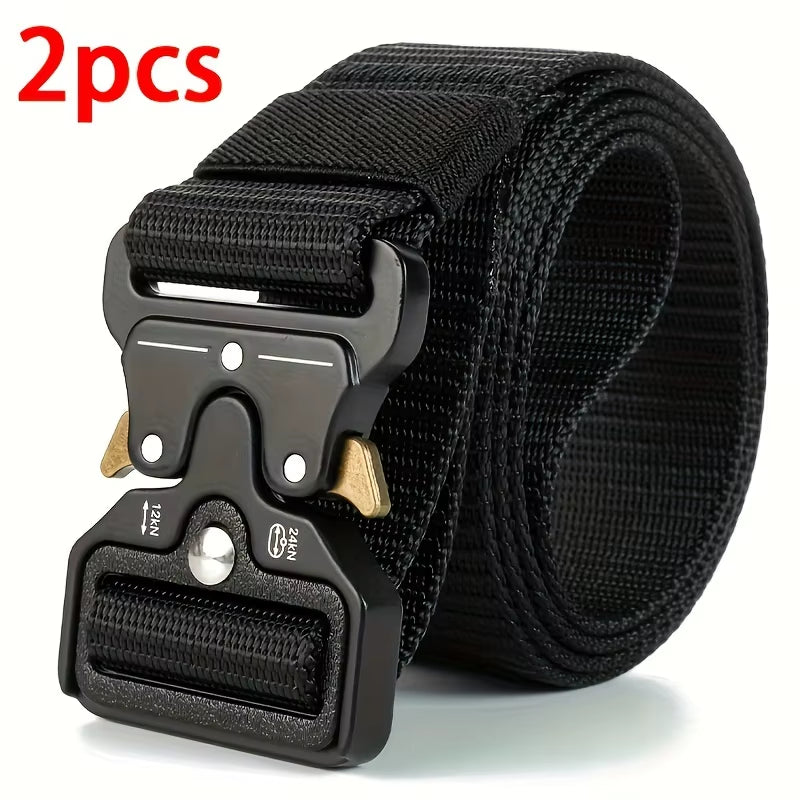 Men'S Belt Outdoor Multi Function Belt High Quality Canvas for Nylon Male Luxury Belts Women'S Sports Jeans Belt Neutral Belts