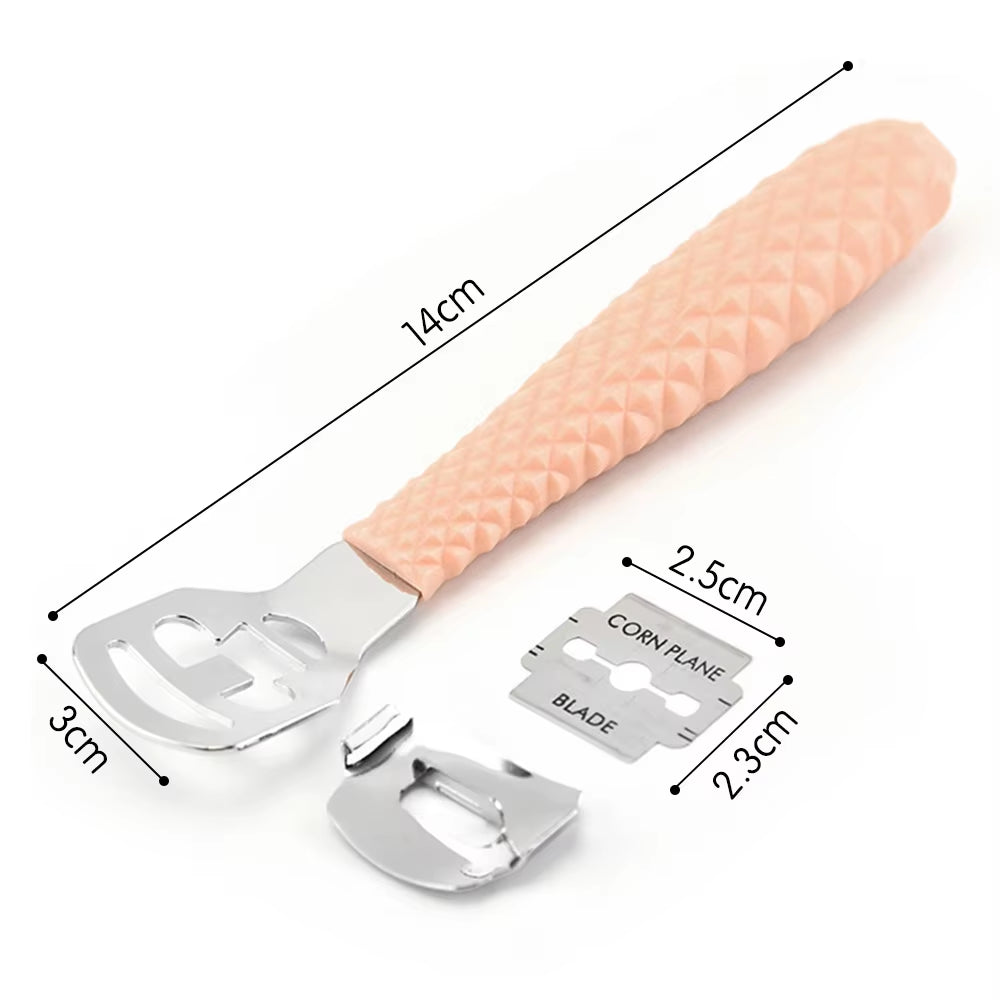 Professional Feet Care Tools Beauty Heel Cuticle Scraper Cutter Foot Care File Tool Pedicure Razor Blades for Pedicures Product