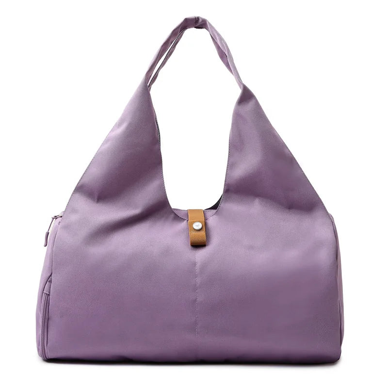 Stylish Women's Yoga & Fitness Handbag with Shoe Pocket - Perfect for Travel & Weekend Getaways!