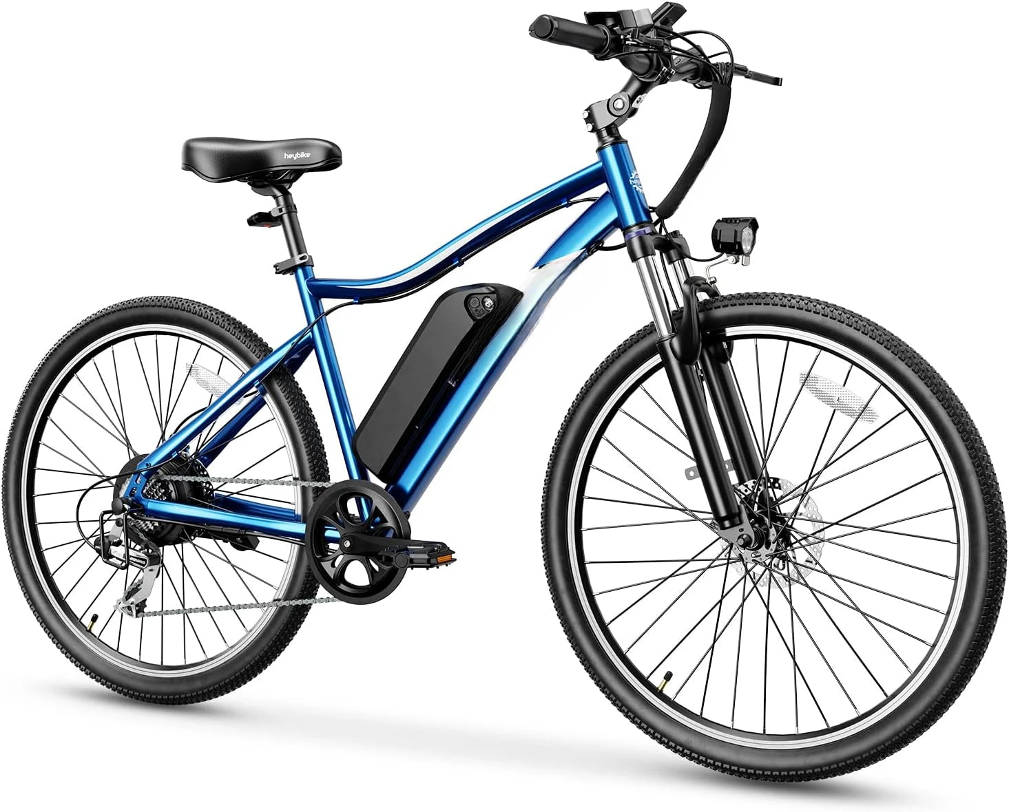 Electric Bike with 750W Peak Motor, 28Mph Max Speed, 600WH Removable Battery Ebike, 27.5" Electric Mountain Bike