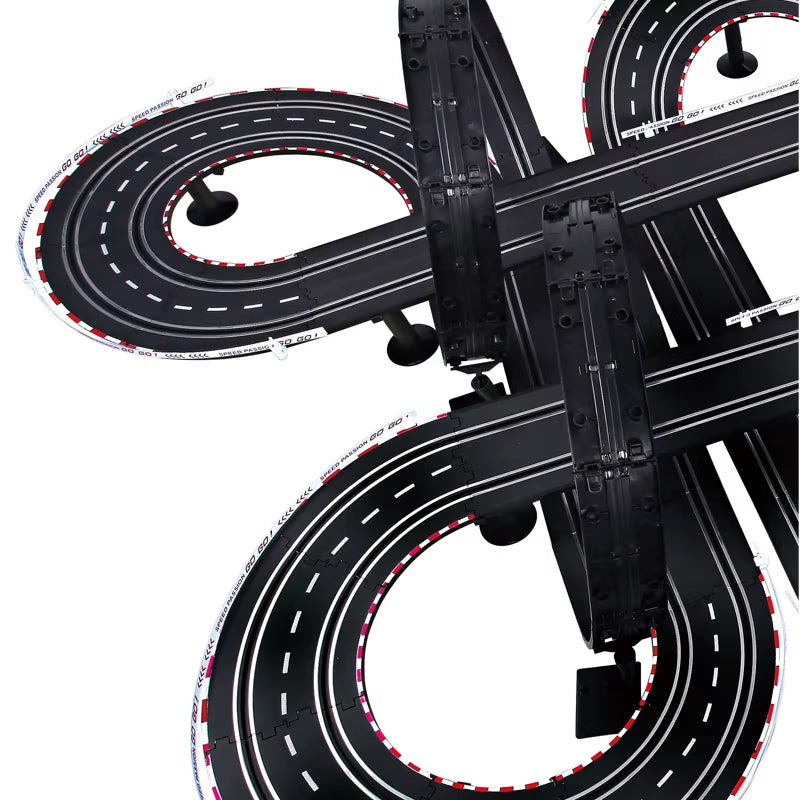 Electric Track Railway Remote Control Car Train Toys Autorama Racing Track Circuit Voiture Slot Car Railway Toys for Boy Kids