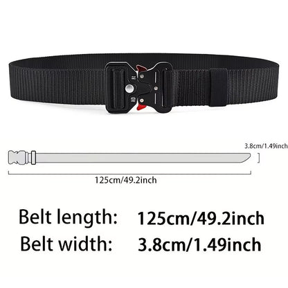 Men'S Belt Outdoor Multi Function Belt High Quality Canvas for Nylon Male Luxury Belts Women'S Sports Jeans Belt Neutral Belts