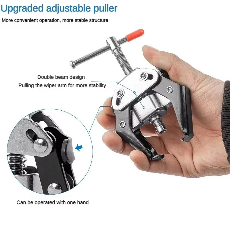 Ultimate Auto Repair Tool Kit: Battery Terminal, Alternator Bearing, and Wiper Arm Remover Extractor