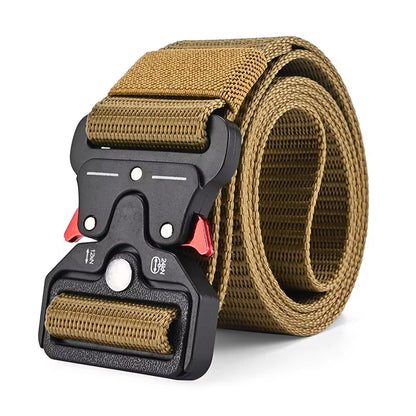 Men'S Belt Outdoor Multi Function Belt High Quality Canvas for Nylon Male Luxury Belts Women'S Sports Jeans Belt Neutral Belts