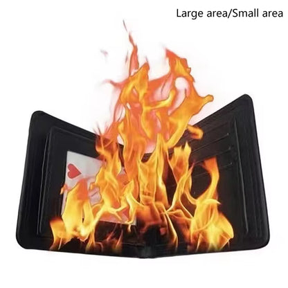 Magic Trick Flame Fire Wallet Big Flame Magician Trick Wallet Stage Street Show Raging Wallet Fire Magic